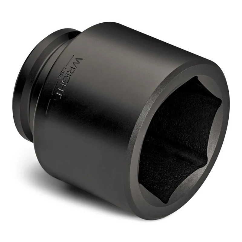 Wright Tool 85840 2-1/2" Drive 6 Point Standard Impact Socket - 5"